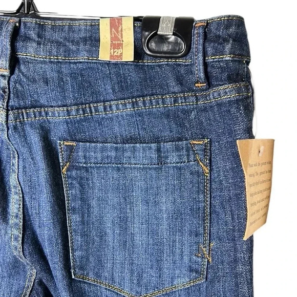 Nevada jeans ,women 12  petite. NWT,dark blue ,vintage ?,denim ,cottagecore. - Picture 3 of 13